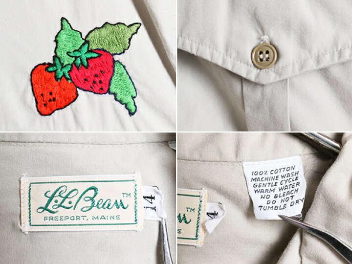 楽天市場】70s ビンテージ 筆記体タグ □ LLBEAN エルエルビーン 刺繍 