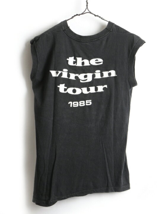 楽天市場】80s ビンテージ ☆ MADONNA マドンナ 85年 THE VIRGIN TOUR 