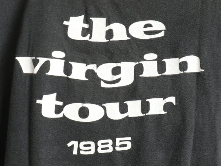 楽天市場】80s ビンテージ ☆ MADONNA マドンナ 85年 THE VIRGIN TOUR 