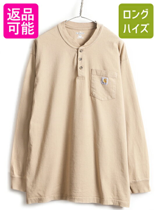 楽天市場】大きいサイズ XL □ CARHARTT カーハート ヘンリー 