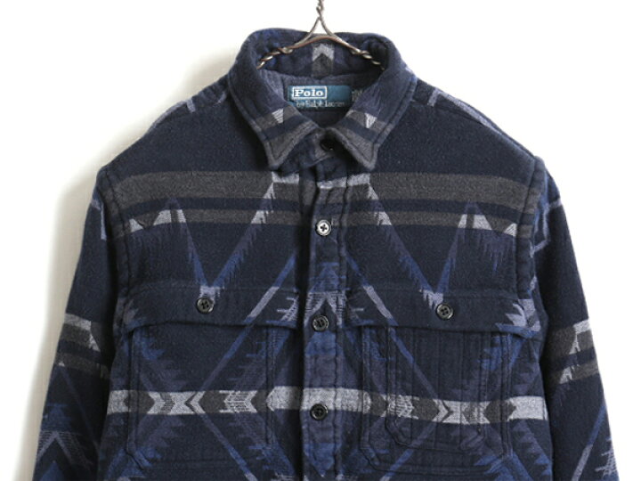 楽天市場】□ POLO ポロ ラルフローレン ネイティブ 総柄 マッキーノ  