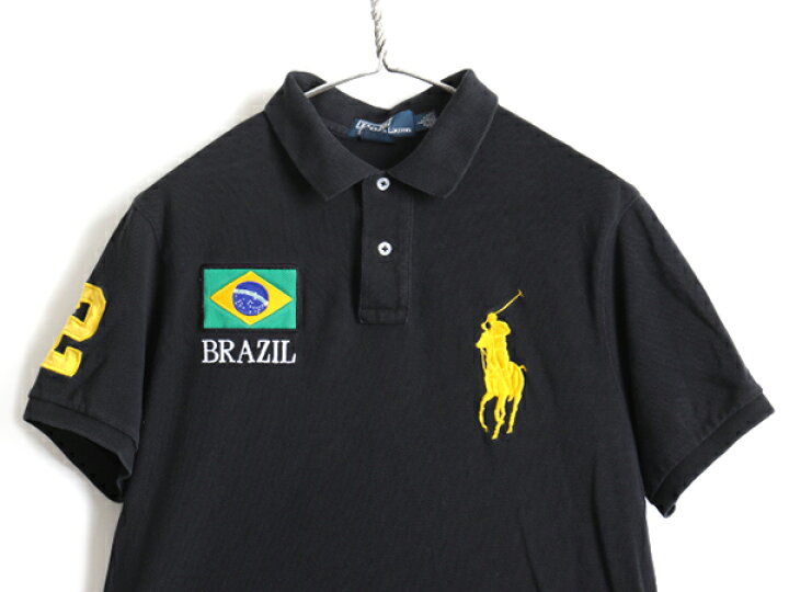 楽天市場】ビッグポニー 人気 黒 □ ブラジル代表 POLO ポロ ラルフ 