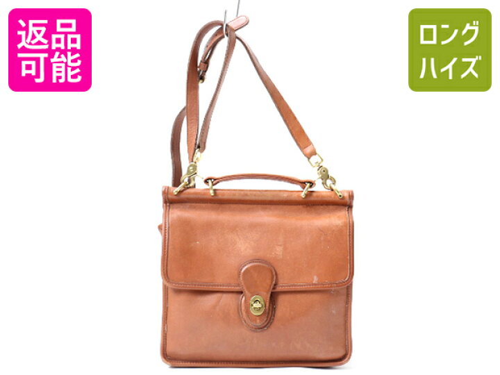 楽天市場】オールドコーチ □ COACH コーチ 本革レザー 2way  