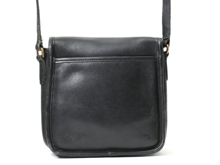 楽天市場】小ぶり 人気 黒 USA製 オールドコーチ □ COACH コーチ 本革  