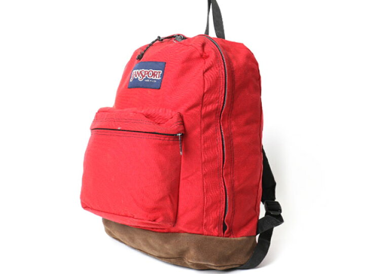楽天市場】90s USA製 □ JANSPORT ジャンスポーツ 本革 レザー ボトム 