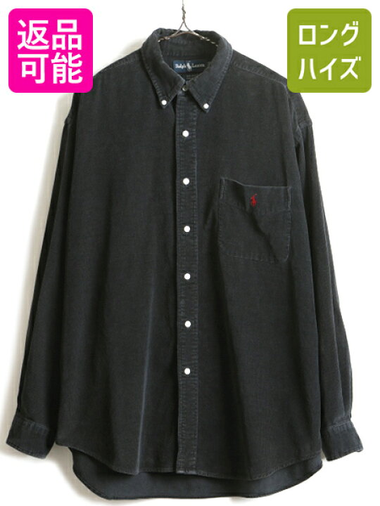 楽天市場】90s □ ラルフローレン BIG SHIRT ボタンダウン 長袖 