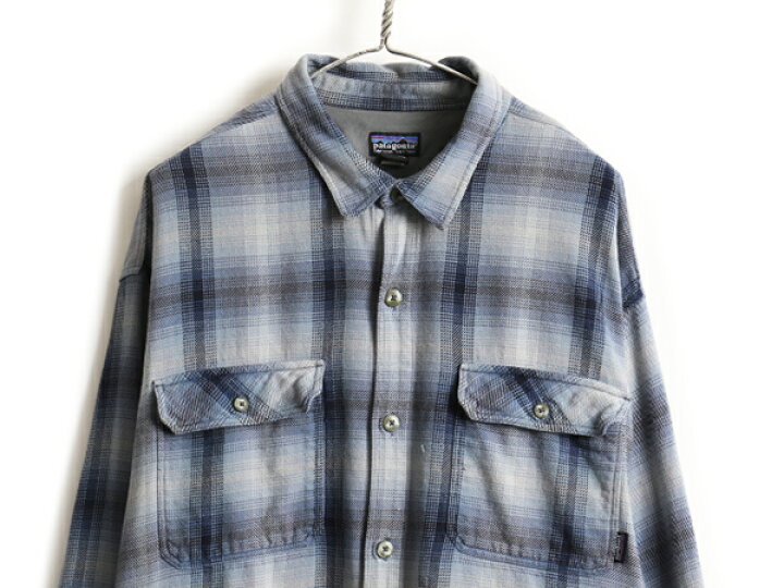 楽天市場】大きいサイズ XL □ パタゴニア シャドー チェック 長袖  