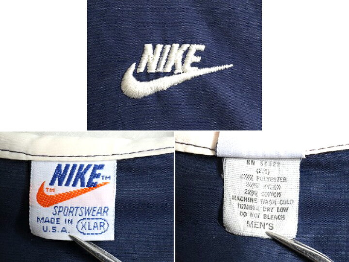 楽天市場】70s オレンジタグ USA製 □ ナイキ NIKE ヘンリーネック 