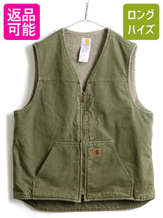 楽天市場】大きいサイズ XL □ カーハート CARHARTT フルジップ 裏 