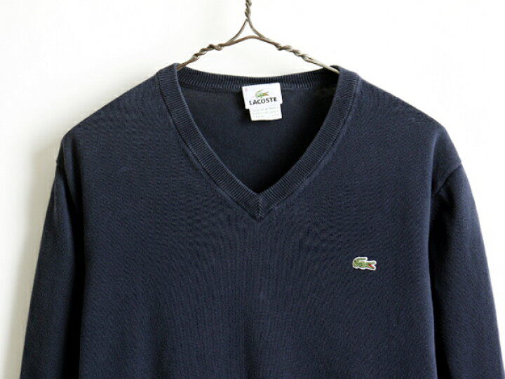 楽天市場】フランス 企画 □ LACOSTE ラコステ Vネック 長袖 コットン 