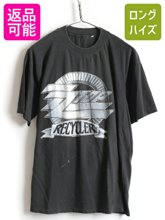楽天市場】90s オールド 人気 黒 ☆ ZZ TOP 91年 RECYCLER WORLD TOUR  