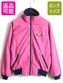 【4/20 24h限定 P4倍&10%OFF!】 80's USA製 希少サイズ S ■ LLBEAN フルジップ 裏 フリース ナイロン ジャケット ( レディース ) 古着 エルエルビーン 80年代 ジャンパー| 中古 ビンテージ アメリカ製 LLビーン ナイロンジャケット ブルゾン 女性 Three Season Jacket ピ