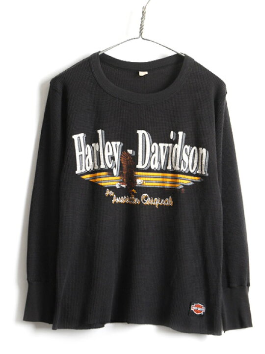 楽天市場】80s 人気 黒 □ HARLEY DAVIDSON ハーレー ダビッドソン 