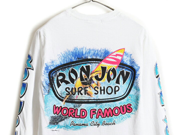 楽天市場】希少サイズ S □ RON JON ロンジョン サーフショップ 両面 4 
