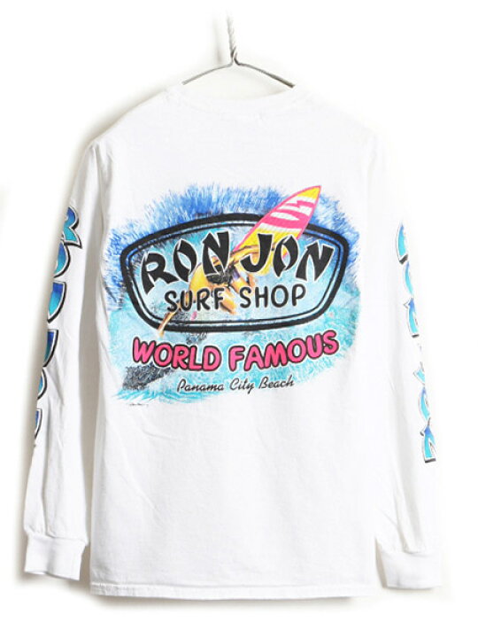 楽天市場】希少サイズ S □ RON JON ロンジョン サーフショップ 両面 4 