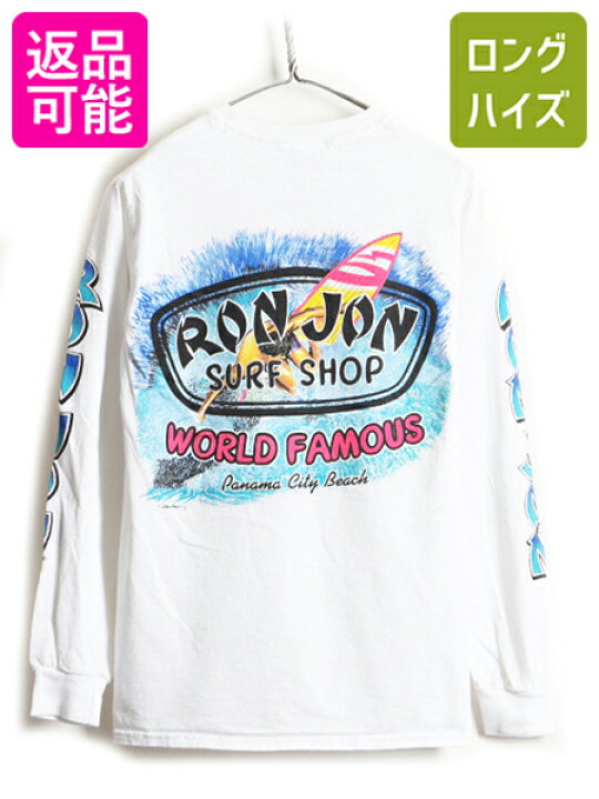 楽天市場】希少サイズ S □ RON JON ロンジョン サーフショップ 両面 4 