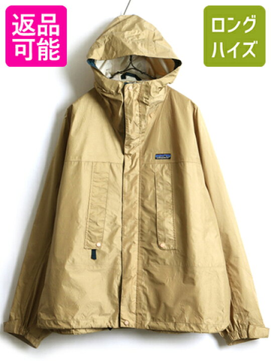 楽天市場】90s □91年製 パタゴニア フルジップ ナイロン アノラック 