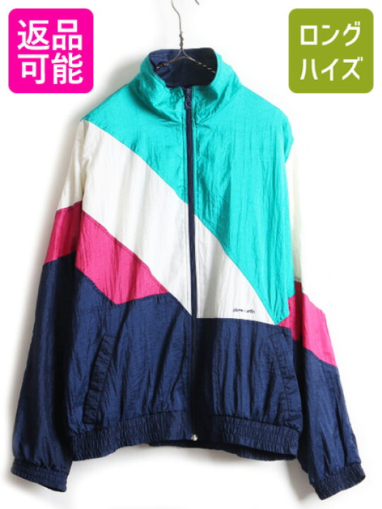 楽天市場】90s □ ピエール カルダン マルチカラー 切替 ライナー付き 