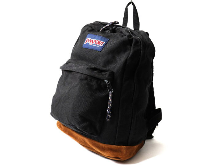 楽天市場】人気 黒 90s USA製 □ JANSPORT ジャンスポーツ 本革 レザー 