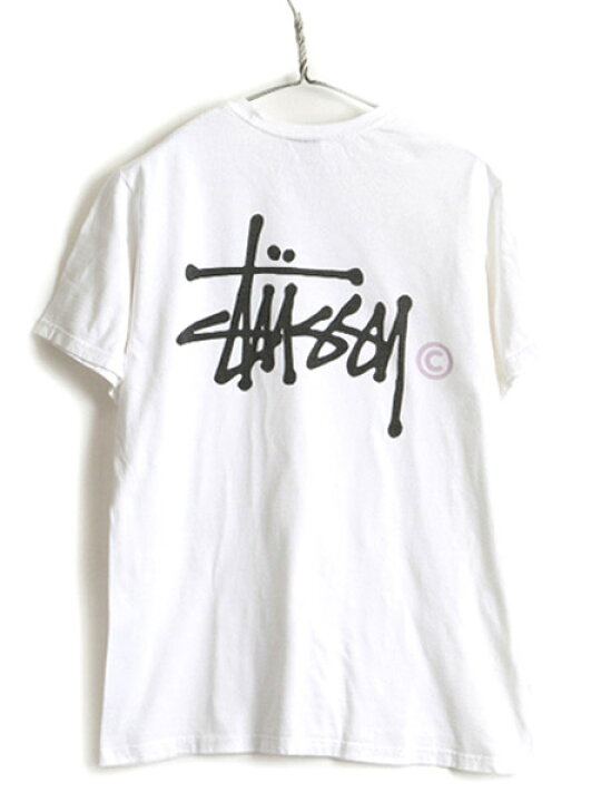 楽天市場】00s □ ステューシー STUSSY ビッグ ストック ロゴ プリント 