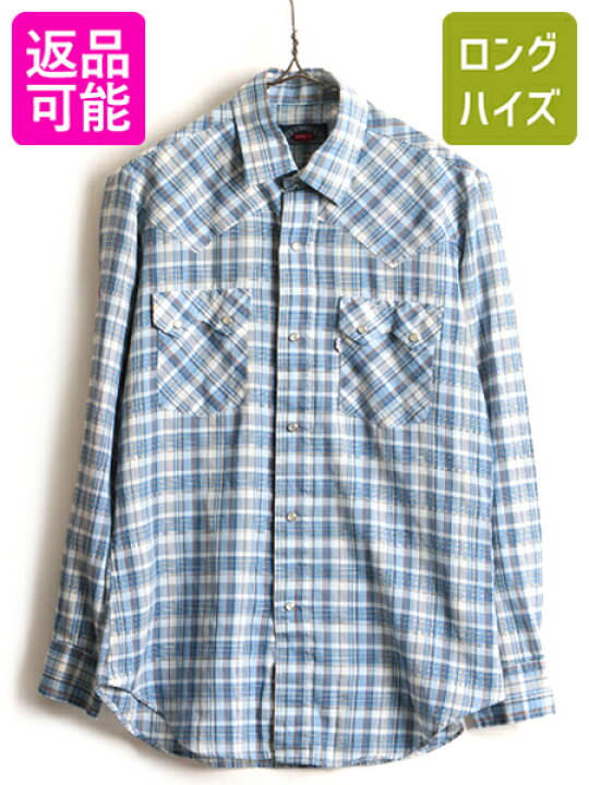 楽天市場】70s ビンテージ □ LEVIS リーバイス BIGE チェック 