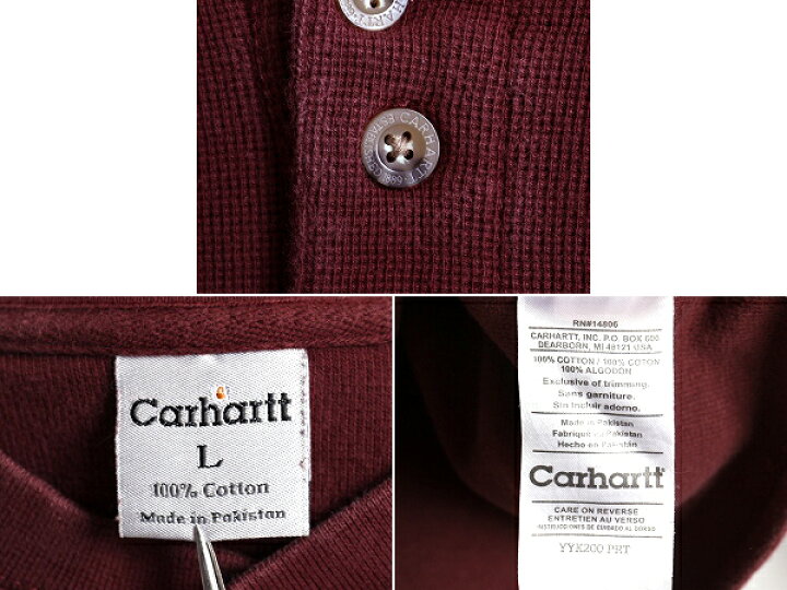 楽天市場】US企画 日本未発売 □ CARHARTT カーハート ヘンリーネック 