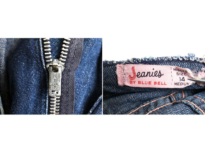 楽天市場】濃紺 50s 60s ビンテージ □ Jeanies BY BLUE BELL 