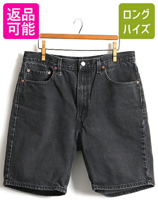 楽天市場 00s Usa製 リーバイス Levis 505 5ポケット オリジナル ブラック デニム ショートパンツ メンズ 男性 36 古着 ショーツ 黒 ジーンズ 中古 アメリカ製 00年代 ジーパン ハーフパンツ 半ズボン 半パン 短パン Gパン ブラックデニム ブラックジーンズ ボトムス