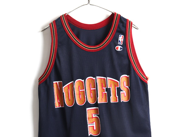 楽天市場】90s USA製 □ チャンピオン NBA デンバー ナゲッツ NUGGETS 
