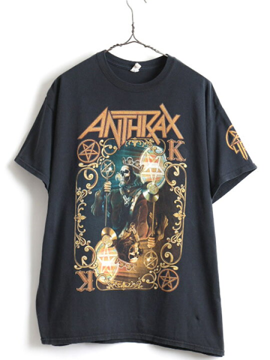 楽天市場】大きいサイズ XL 人気 黒 □ ANTHRAX アンスラックス Evil 