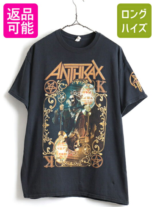 楽天市場】大きいサイズ XL 人気 黒 □ ANTHRAX アンスラックス Evil 
