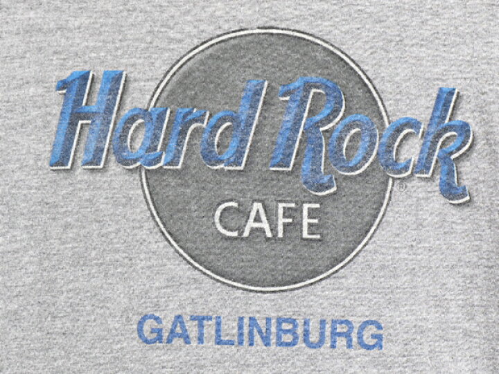 楽天市場】□ ハードロックカフェ GATLINBURG ビッグ ロゴ プリント 