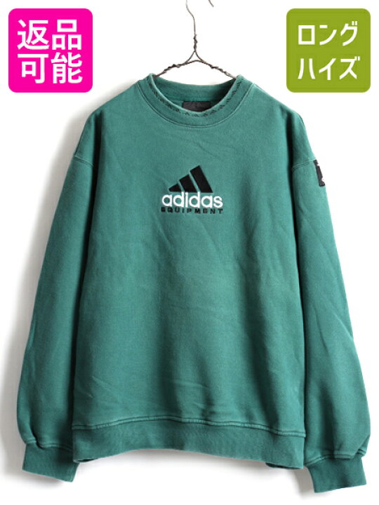 楽天市場】90s オールド □ ADIDAS EQUIPMENT アディダス ビッグ ロゴ  