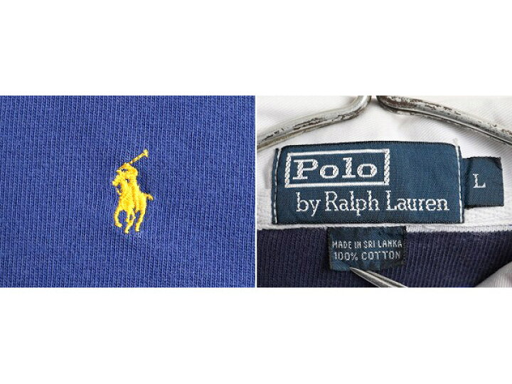 楽天市場】90s オールド □ POLO ポロ ラルフローレン トリコカラー 