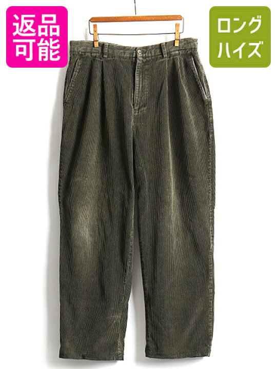楽天市場】90s □ GAP オールド ギャップ 2タック 中細畝 コーデュロイ 