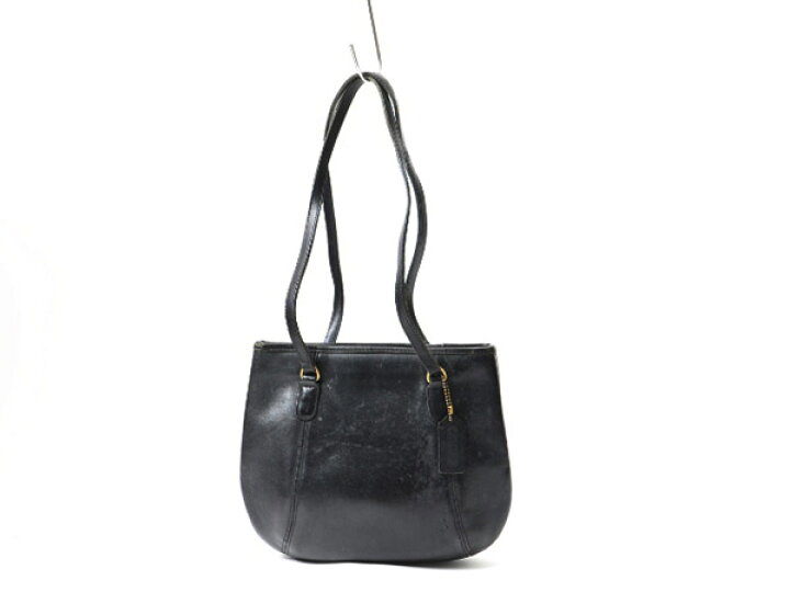 楽天市場】人気 黒 USA製 オールド コーチ □ COACH 本革 レザー 
