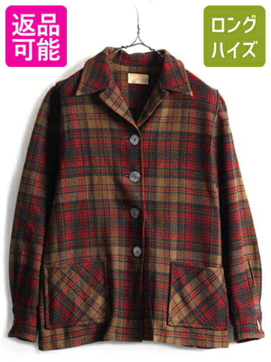 楽天市場】40s 50s ビンテージ USA製 □ ペンドルトン ポケット付き 