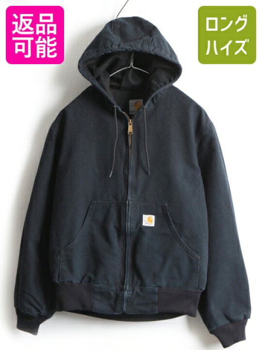 楽天市場】USA製 希少サイズ S 人気 黒 □ カーハート ライナー付き  