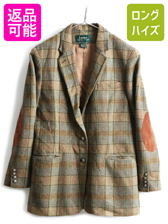 楽天市場】LAUREN □ ラルフローレン 本革レザー エルボーパッチ  