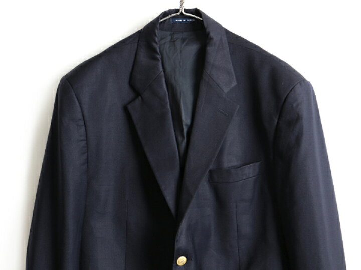 楽天市場】カナダ製□ LAUREN ラルフローレン 金ボタン ウール  