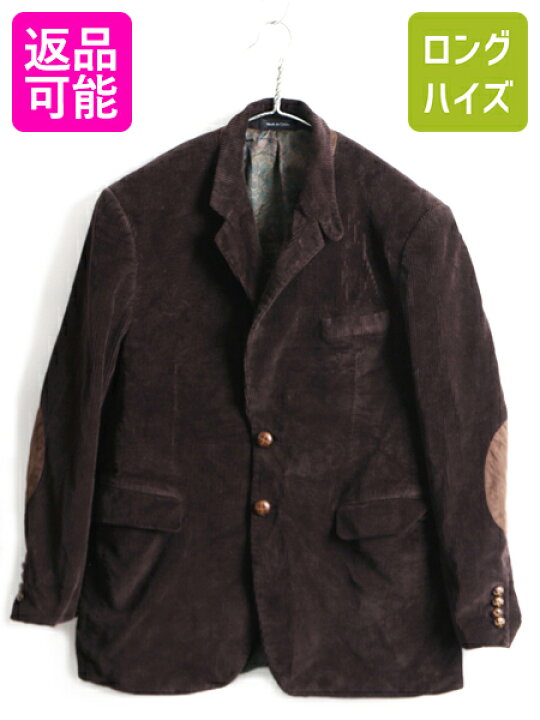 楽天市場】□ LAUREN ラルフローレン 本革 エルボーパッチ 太畝 