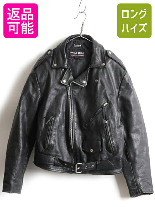 楽天市場】80s 90s ビンテージ パキスタン製 □ WILSONS 本革 レザー  