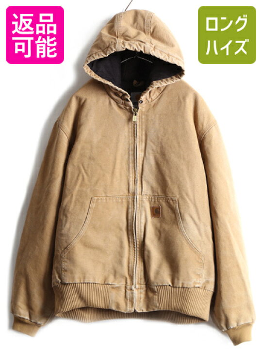 楽天市場】□ カーハート 中綿 キルティング フルジップ アクティブ 
