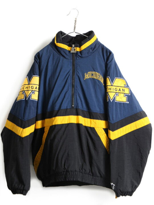 楽天市場】90s □ STARTER スターター ミシガン大学 中綿 キルティング 