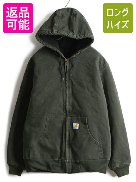 楽天市場】□ カーハート 中綿 キルティング フルジップ アクティブ 