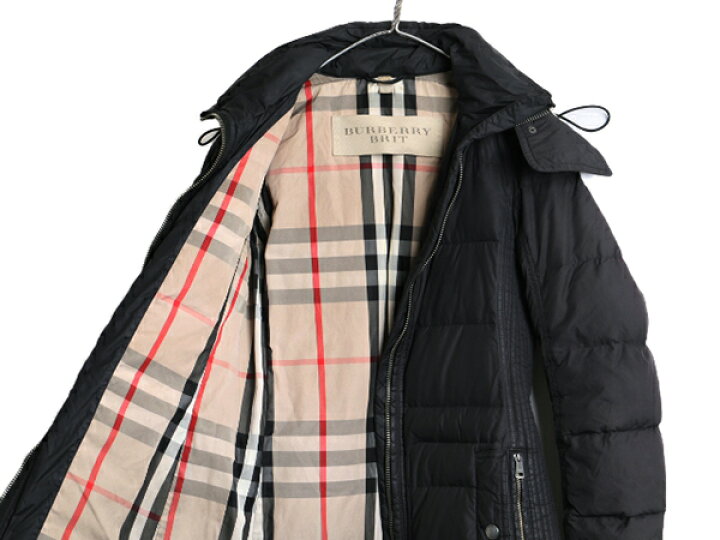 楽天市場】□ BURBERRY BRIT バーバリー ブリット 脱着フード  