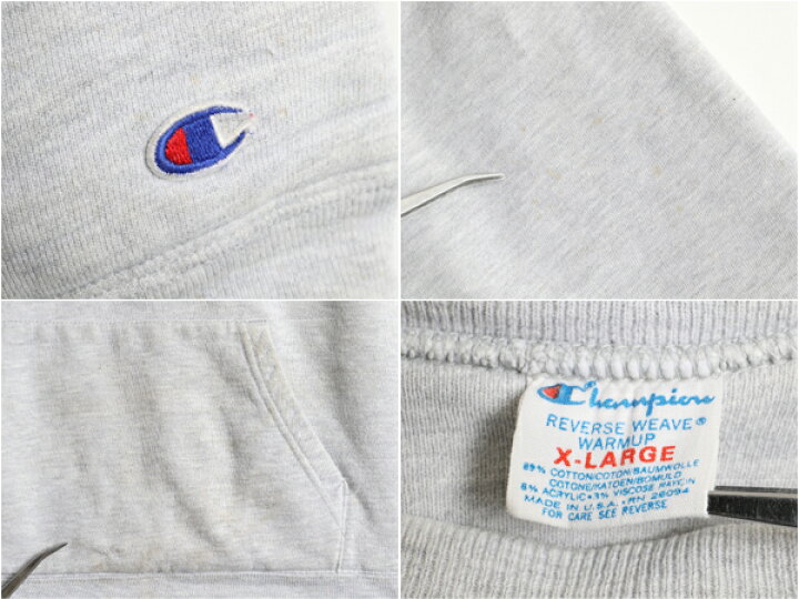 楽天市場】80s USA製 ☆ Champion チャンピオン リバースウィーブ 3段