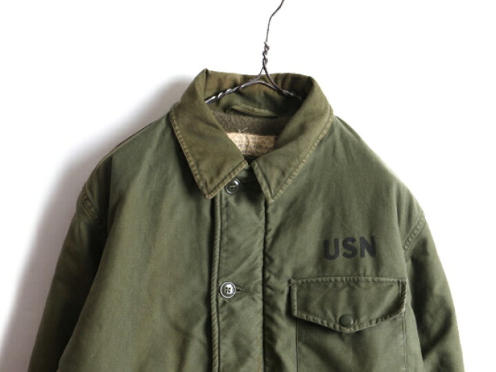 楽天市場】60s 初期 ビンテージ ☆ 62年製 米軍実物 US NAVY A-2  