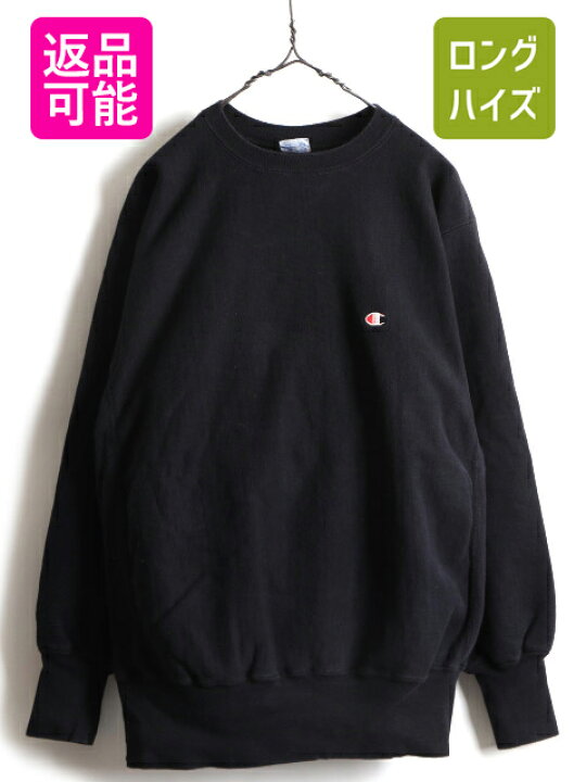 楽天市場】90s USA製 大きいサイズ XL 人気 黒 ☆ Champion 