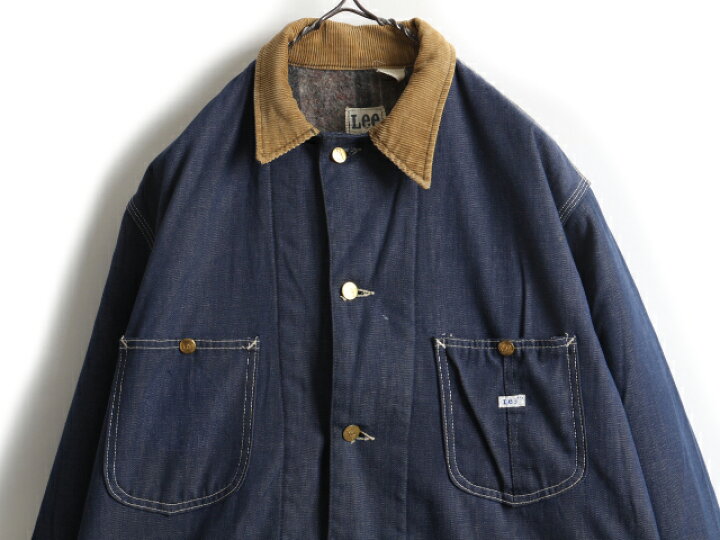 楽天市場】濃紺 70s USA製 ビンテージ □ LEE リー 81-LJ ブランケット  